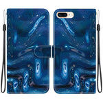Custodia per telefono in ecopelle con texture cristallina, For iPhone XS Max, For iPhone 8 Plus / 7 Plus