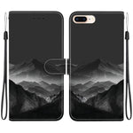 Custodia per telefono in ecopelle con texture cristallina, For iPhone XS Max, For iPhone 8 Plus / 7 Plus