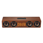 Altoparlante Bluetooth W8C in legno con subwoofer