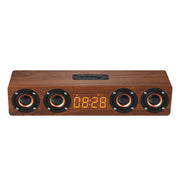 Altoparlante Bluetooth W8C in legno con subwoofer