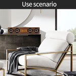 Altoparlante Bluetooth W8C in legno con subwoofer