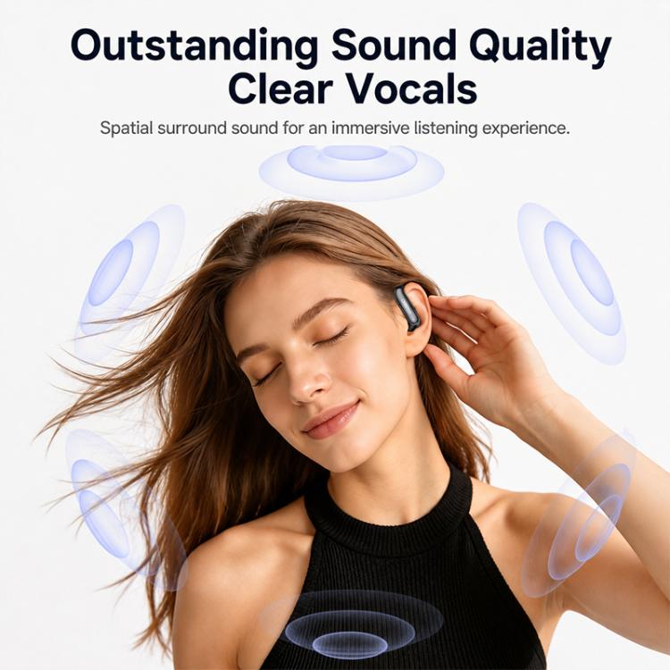 Auricolari wireless Yesido YSP32 Bionic Ear Stick OWS da appendere all'orecchio.