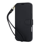 Custodia per telefono in ecopelle con texture litchi, magnetica, RFID, con tracolla e cinturino da polso., For iPhone 16 Pro Max, For iPhone 16 Pro