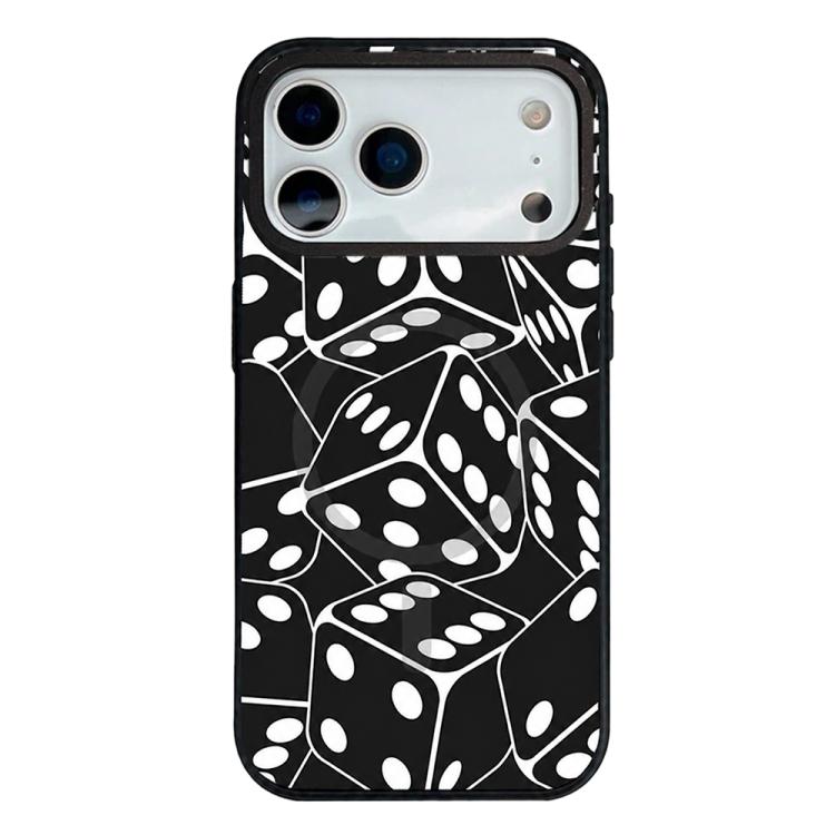 Custodia per telefono ibrida in PC e TPU con doppia chiusura magnetica e motivo a croce stellare., For iPhone 17 Pro Max, For iPhone 17 Pro, For iPhone 17, For iPhone Air