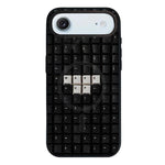 Custodia per telefono ibrida in PC e TPU con doppia chiusura magnetica e motivo a croce stellare., For iPhone 17 Pro Max, For iPhone 17 Pro, For iPhone 17, For iPhone Air