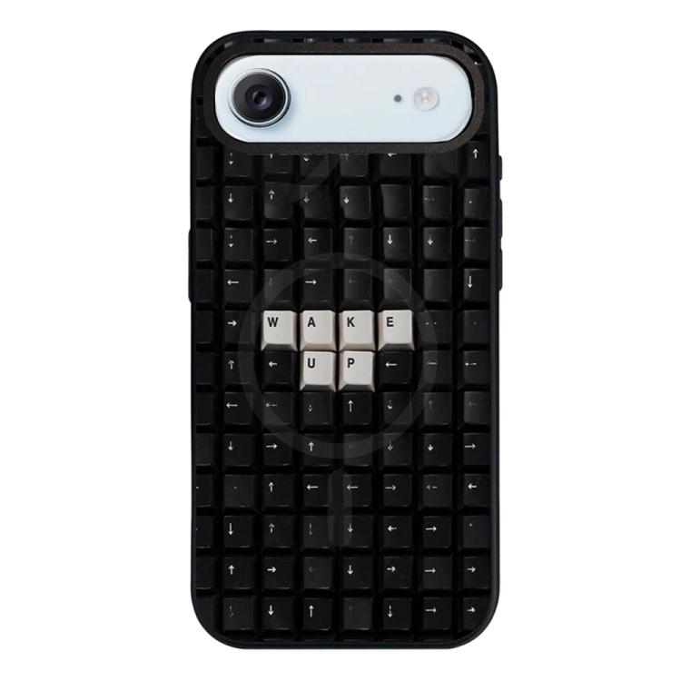 Custodia per telefono ibrida in PC e TPU con doppia chiusura magnetica e motivo a croce stellare., For iPhone 17 Pro Max, For iPhone 17 Pro, For iPhone 17, For iPhone Air