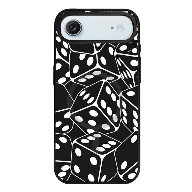 Custodia per telefono ibrida in PC e TPU con doppia chiusura magnetica e motivo a croce stellare., For iPhone 17 Pro Max, For iPhone 17 Pro, For iPhone 17, For iPhone Air