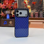 Custodia per telefono ibrida in PC e TPU con doppia chiusura magnetica e motivo a croce stellare., For iPhone 16 Pro Max, For iPhone 16 Pro, For iPhone 16 Plus, For iPhone 16