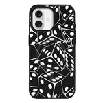 Custodia per telefono ibrida in PC e TPU con doppia chiusura magnetica e motivo a croce stellare., For iPhone 16 Pro Max, For iPhone 16 Pro, For iPhone 16 Plus, For iPhone 16