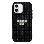 Custodia per telefono ibrida in PC e TPU con doppia chiusura magnetica e motivo a croce stellare., For iPhone 16 Pro Max, For iPhone 16 Pro, For iPhone 16 Plus, For iPhone 16