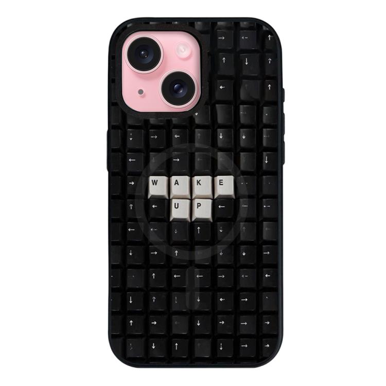 Custodia per telefono ibrida in PC e TPU con doppia chiusura magnetica e motivo a croce stellare., For iPhone 15 Pro Max, For iPhone 15 Pro, For iPhone 15 Plus, For iPhone 15