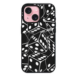 Custodia per telefono ibrida in PC e TPU con doppia chiusura magnetica e motivo a croce stellare., For iPhone 15 Pro Max, For iPhone 15 Pro, For iPhone 15 Plus, For iPhone 15