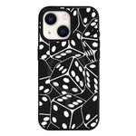 Custodia per telefono ibrida in PC e TPU con doppia chiusura magnetica e motivo a croce stellare., For iPhone 14 Plus, For iPhone 14, For iPhone 14 Pro, For iPhone 14 Pro Max