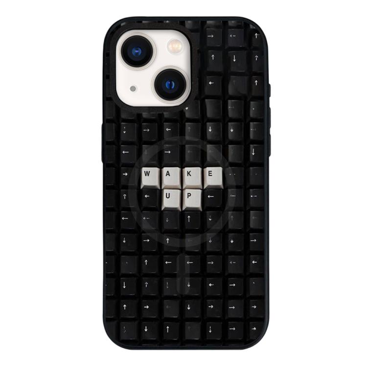 Custodia per telefono ibrida in PC e TPU con doppia chiusura magnetica e motivo a croce stellare., For iPhone 14 Plus, For iPhone 14, For iPhone 14 Pro, For iPhone 14 Pro Max