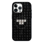 Custodia per telefono ibrida in PC e TPU con doppia chiusura magnetica e motivo a croce stellare., For iPhone 14 Plus, For iPhone 14, For iPhone 14 Pro, For iPhone 14 Pro Max