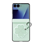 Custodia per telefono con anello pieghevole e cordino della serie LUVY di DUX DUCIS., For Galaxy Z Flip8 5G