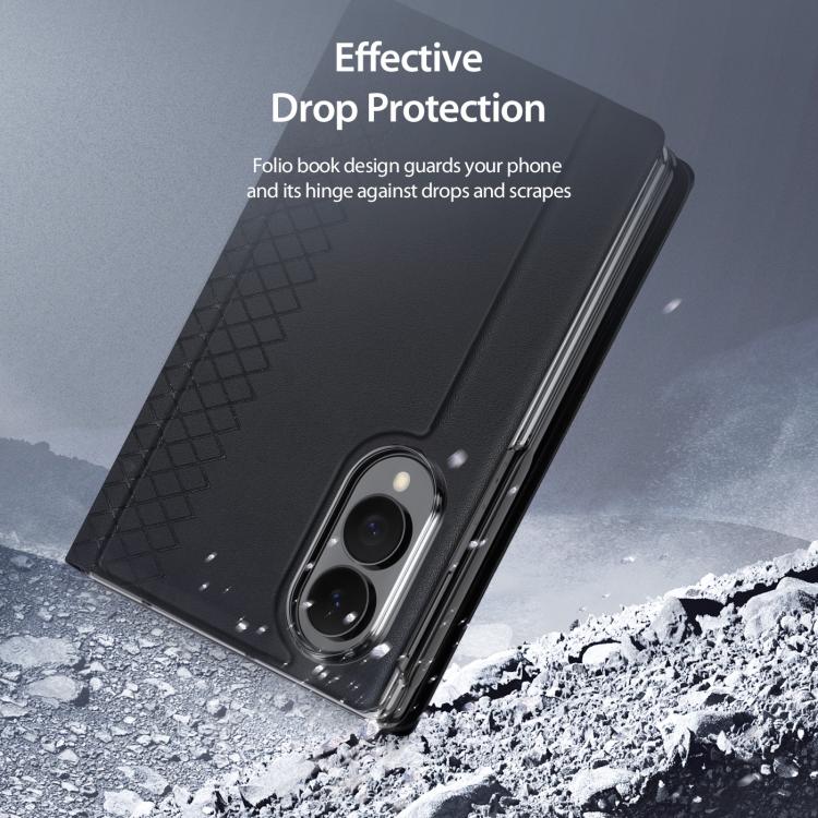 Custodia per telefono in PU + TPU serie DUX DUCIS Bril, For Galaxy Z Fold8 5G, For Galaxy Z Fold8 Ultra 5G