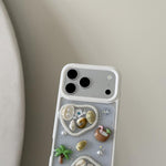 Custodia in resina epossidica per iPhone 17 Pro Max con catenella