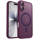 XDcase Skin Feel Custodia magnetica satinata per telefono con pellicola protettiva per obiettivo, For iPhone 18, For iPhone 18 Pro, For iPhone 18 Pro Max