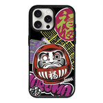 Custodia Daruma ibrida in PC e TPU con magnete per iPhone 15 Pro Max