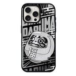 Custodia Daruma ibrida in PC e TPU con magnete per iPhone 15 Pro Max