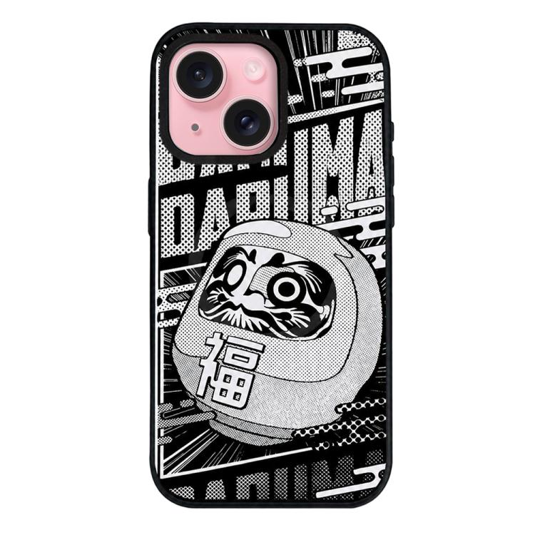 Custodia Daruma ibrida in PC e TPU con magnete per iPhone 15 Pro Max