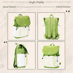 Unisex Lightweight Large Capacity Schoolbag Outdoor Travel Sports Backpack