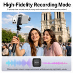 Yesido KR28 1 to 2 Standard Noise Reduction Wireless Lavalier Microphone with 8 Pin Receiver