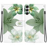 Custodia per telefono in ecopelle con texture cristallina, For Galaxy A05s, For Galaxy A25 5G