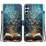 Custodia per telefono in ecopelle con texture cristallina, For Galaxy A05s, For Galaxy A25 5G