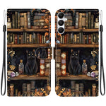 Custodia per telefono in ecopelle con texture cristallina, For Galaxy A05s, For Galaxy A25 5G
