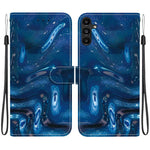 Custodia per telefono in ecopelle con texture cristallina, For Galaxy A16 5G / 4G, For Galaxy A15 5G / 4G