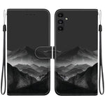 Custodia per telefono in ecopelle con texture cristallina, For Galaxy A16 5G / 4G, For Galaxy A15 5G / 4G