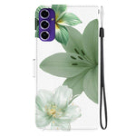 Custodia per telefono in ecopelle con texture cristallina, For Galaxy A16 5G / 4G, For Galaxy A15 5G / 4G