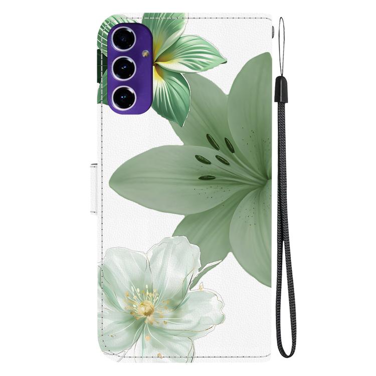 Custodia per telefono in ecopelle con texture cristallina, For Galaxy A16 5G / 4G, For Galaxy A15 5G / 4G