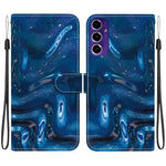 Custodia per telefono in ecopelle con texture cristallina, For Galaxy A16 5G / 4G, For Galaxy A15 5G / 4G