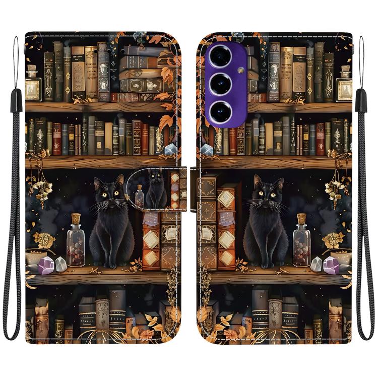 Custodia per telefono in ecopelle con texture cristallina, For Galaxy A16 5G / 4G, For Galaxy A15 5G / 4G