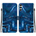 Custodia per telefono in ecopelle con texture cristallina, For Galaxy A55 5G, For Galaxy A35 5G