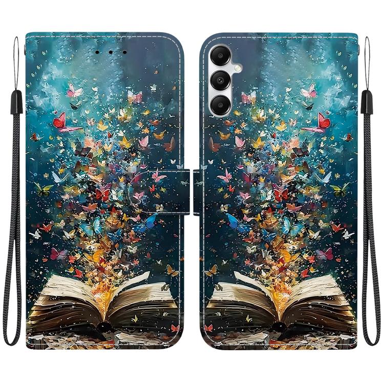 Custodia per telefono in ecopelle con texture cristallina, For Galaxy A55 5G, For Galaxy A35 5G