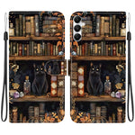 Custodia per telefono in ecopelle con texture cristallina, For Galaxy A55 5G, For Galaxy A35 5G