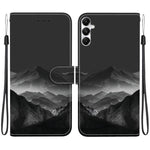 Custodia per telefono in ecopelle con texture cristallina, For Galaxy A55 5G, For Galaxy A35 5G