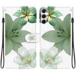 Custodia per telefono in ecopelle con texture cristallina, For Galaxy A55 5G, For Galaxy A35 5G