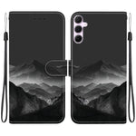 Custodia per telefono in ecopelle con texture cristallina, For Galaxy A55 5G, For Galaxy A35 5G