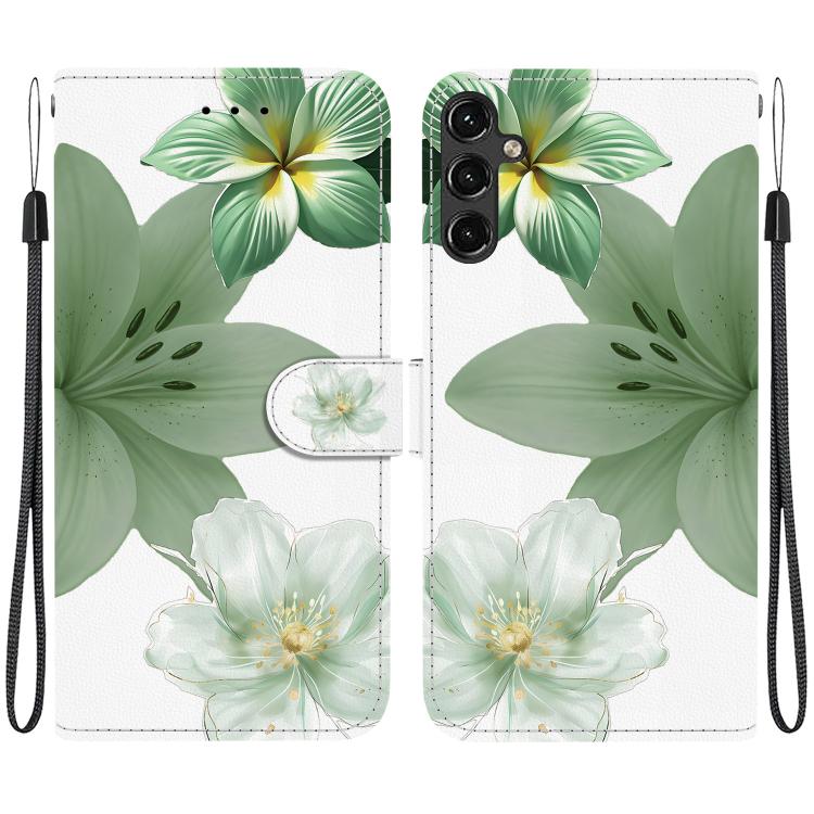 Custodia per telefono in ecopelle con texture cristallina, For Galaxy A14 5G