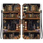 Custodia per telefono in ecopelle con texture cristallina, For Galaxy A05s, For Galaxy A25 5G