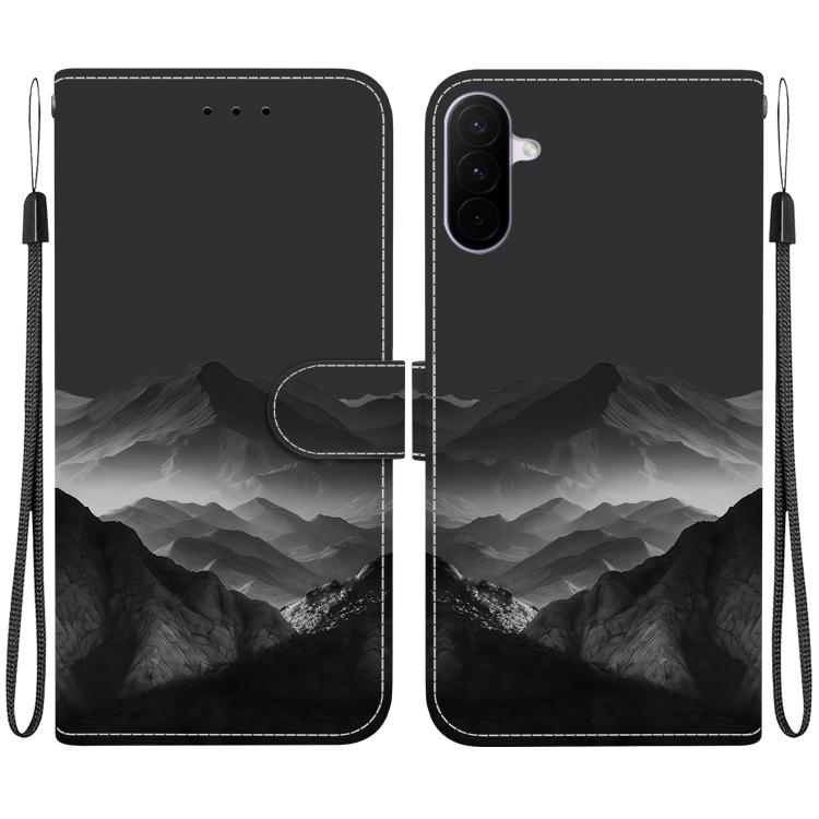 Custodia per telefono in ecopelle con texture cristallina, For Galaxy A27 5G, For Galaxy A26 5G / A17