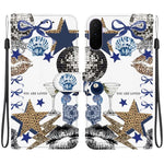 Custodia per telefono in ecopelle con texture cristallina, For Galaxy A27 5G, For Galaxy A26 5G / A17