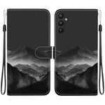Custodia per telefono in ecopelle con texture cristallina, For Galaxy A34 5G, For Galaxy A54 5G