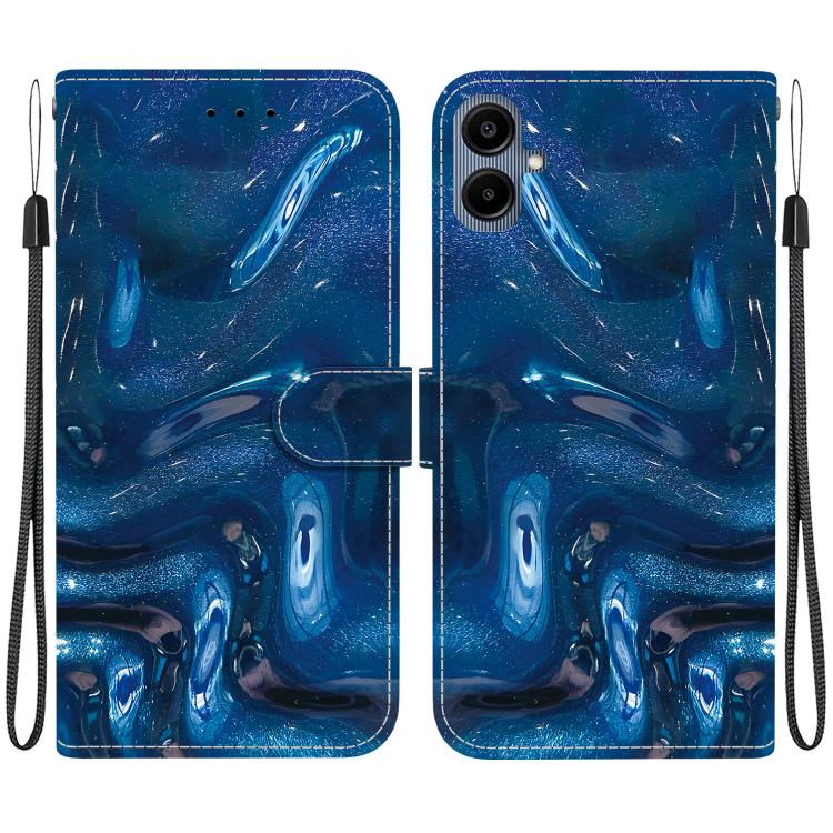 Custodia per telefono in ecopelle con texture cristallina, For Galaxy A07 / A06, For Galaxy A56 5G