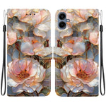 Custodia per telefono in ecopelle con texture cristallina, For Galaxy A07 / A06, For Galaxy A56 5G